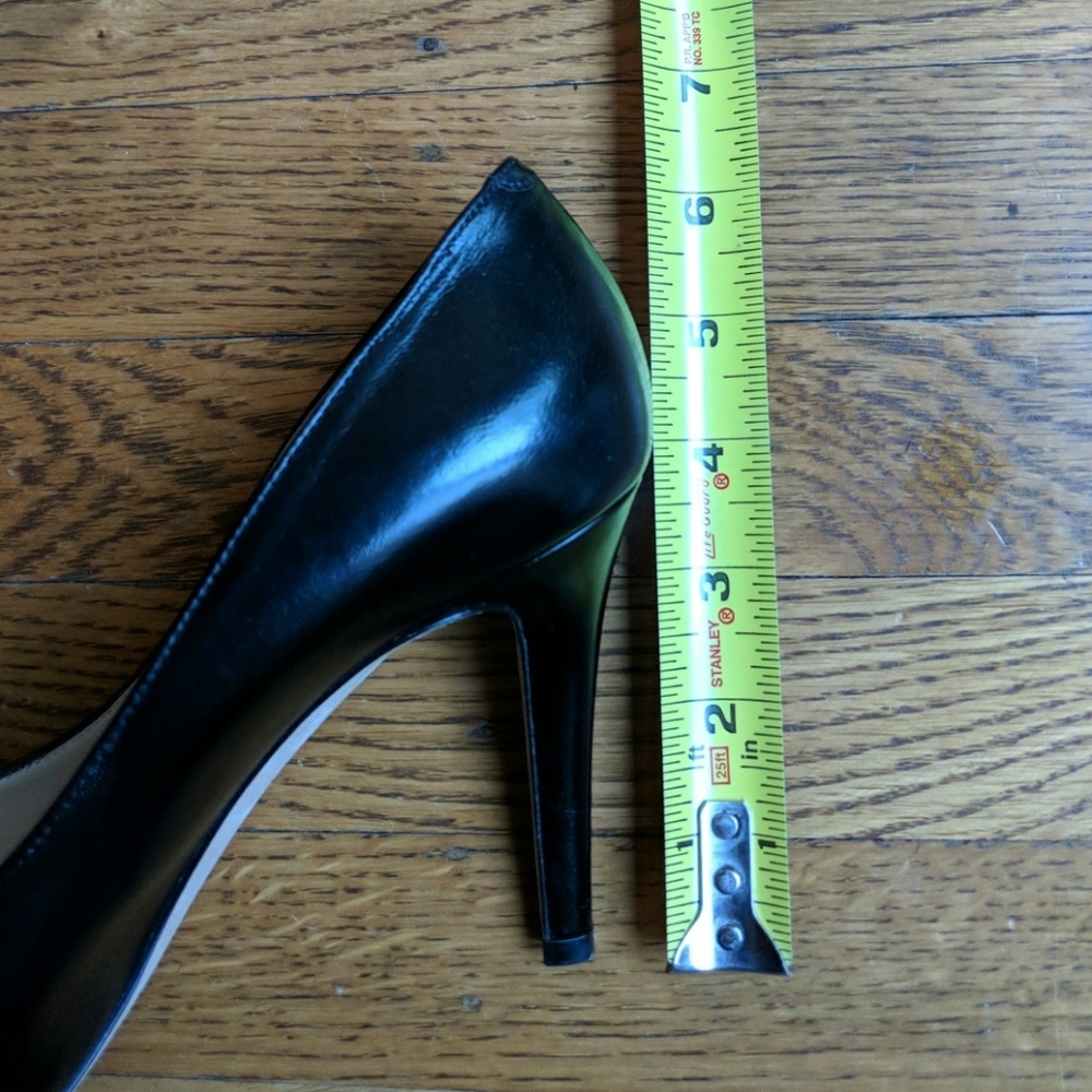 Jimmy Choo NWT Vikki kid leather black pumps - Picture 8 of 8